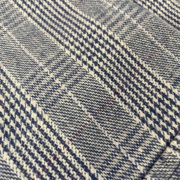 Denim & Co Blazer Womens XS Blue Jacket US Medium Career Work Office Chore Coat - Picture 15 of 16